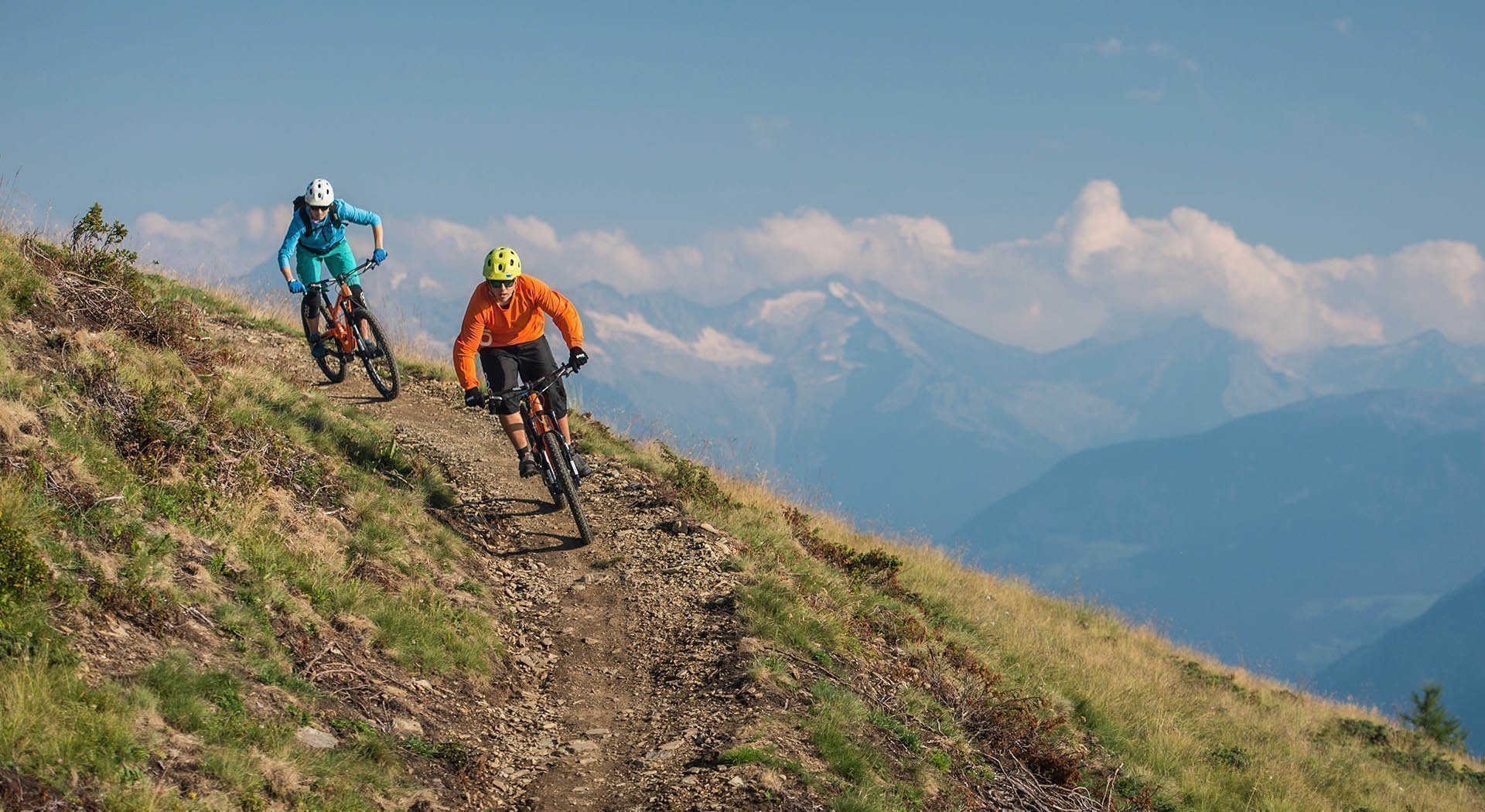 Wandern im Sommer im Pfitschertal in Südtirol